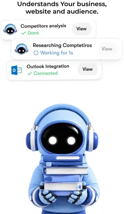 Books qualified meetings automatically.