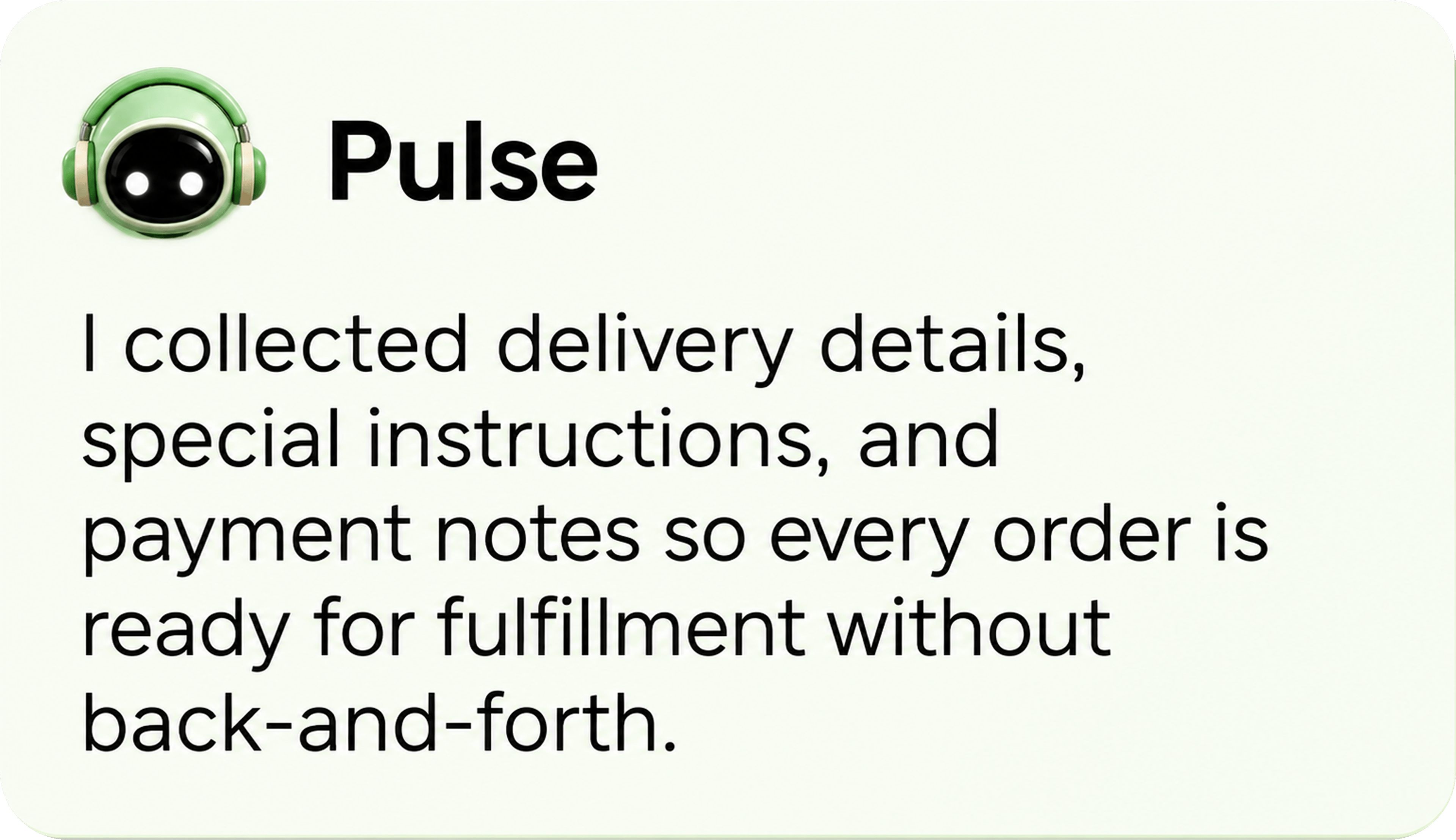 Pulse menu browsing