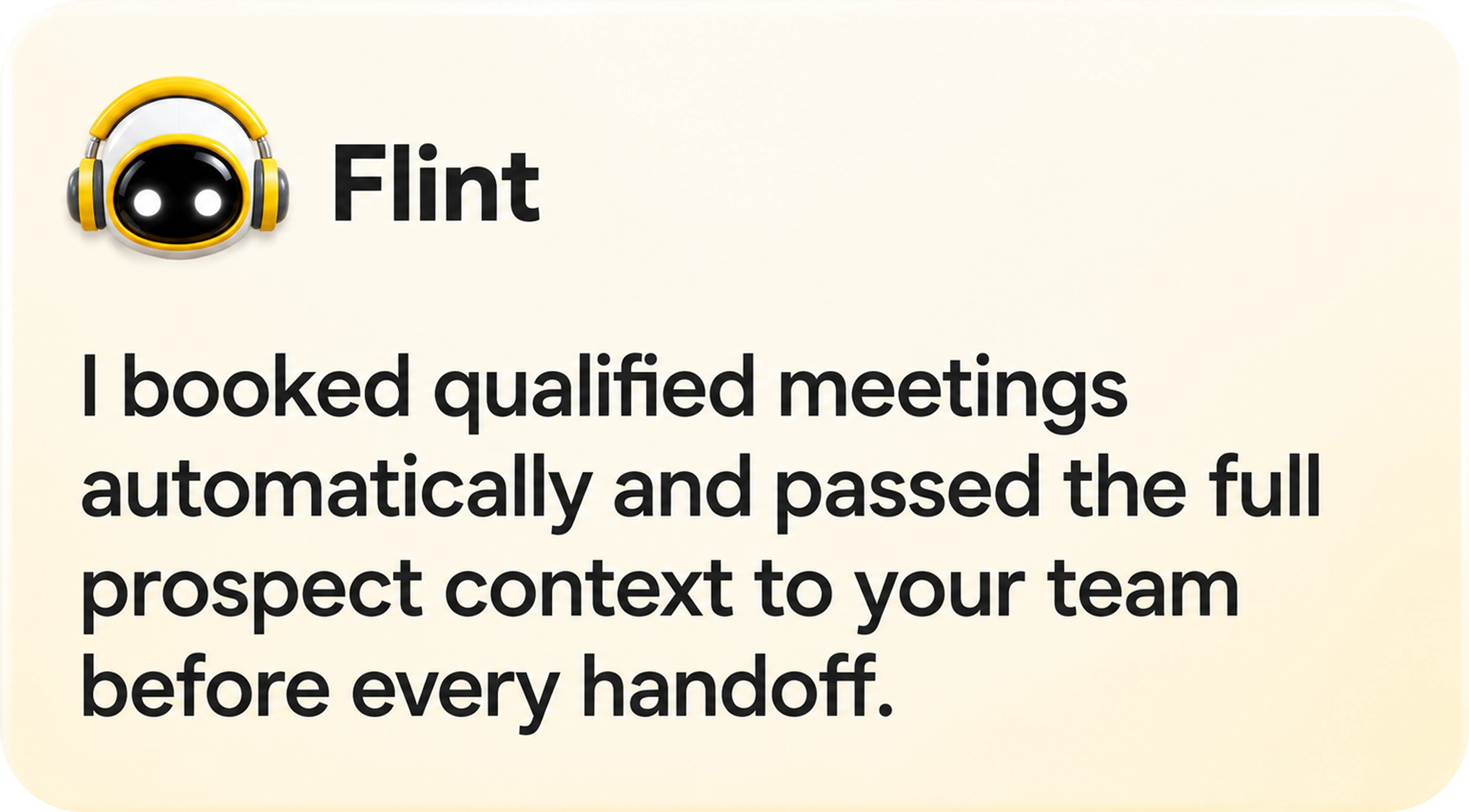 Flint outreach sequences