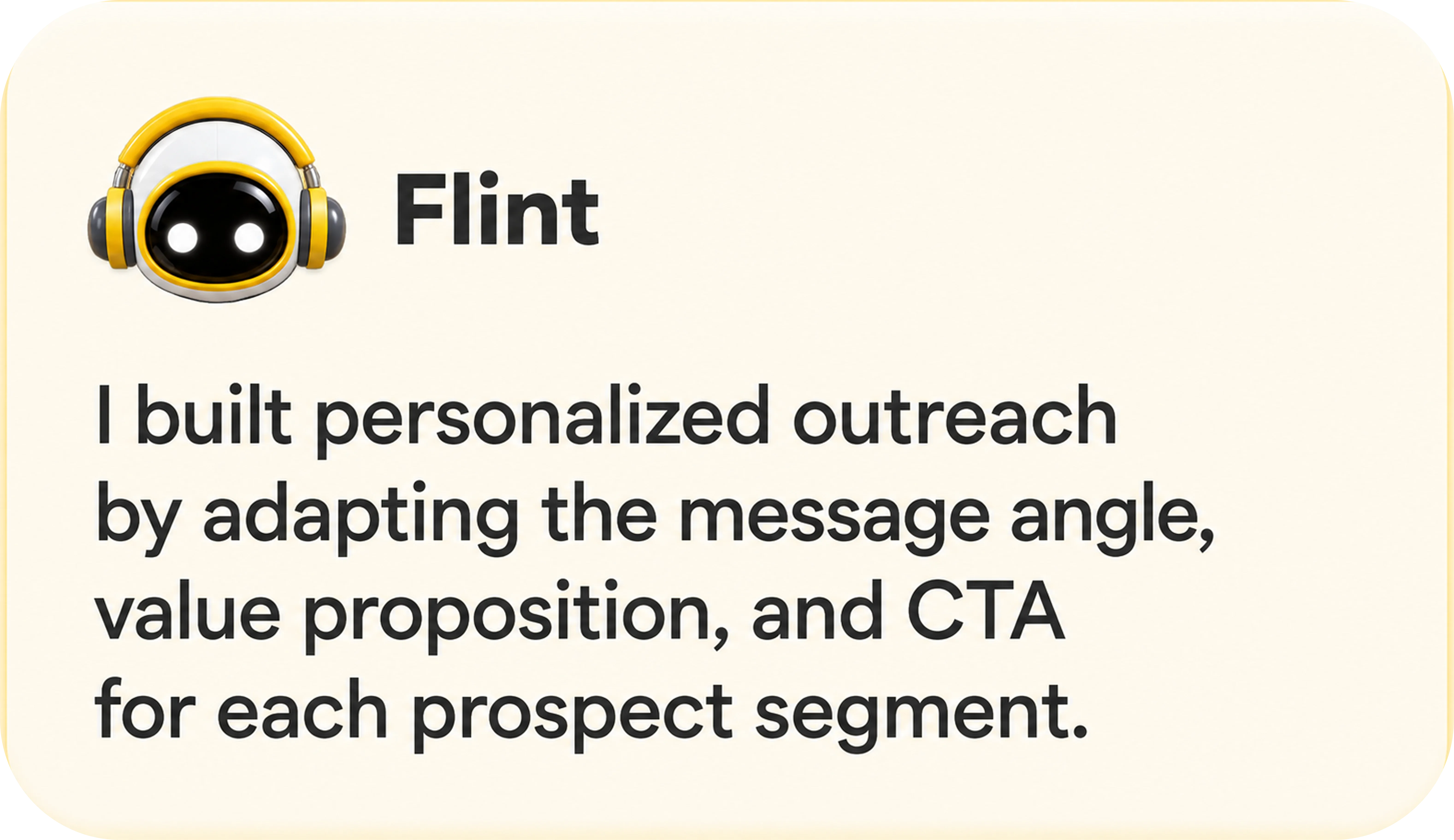 Flint prospect enrichment