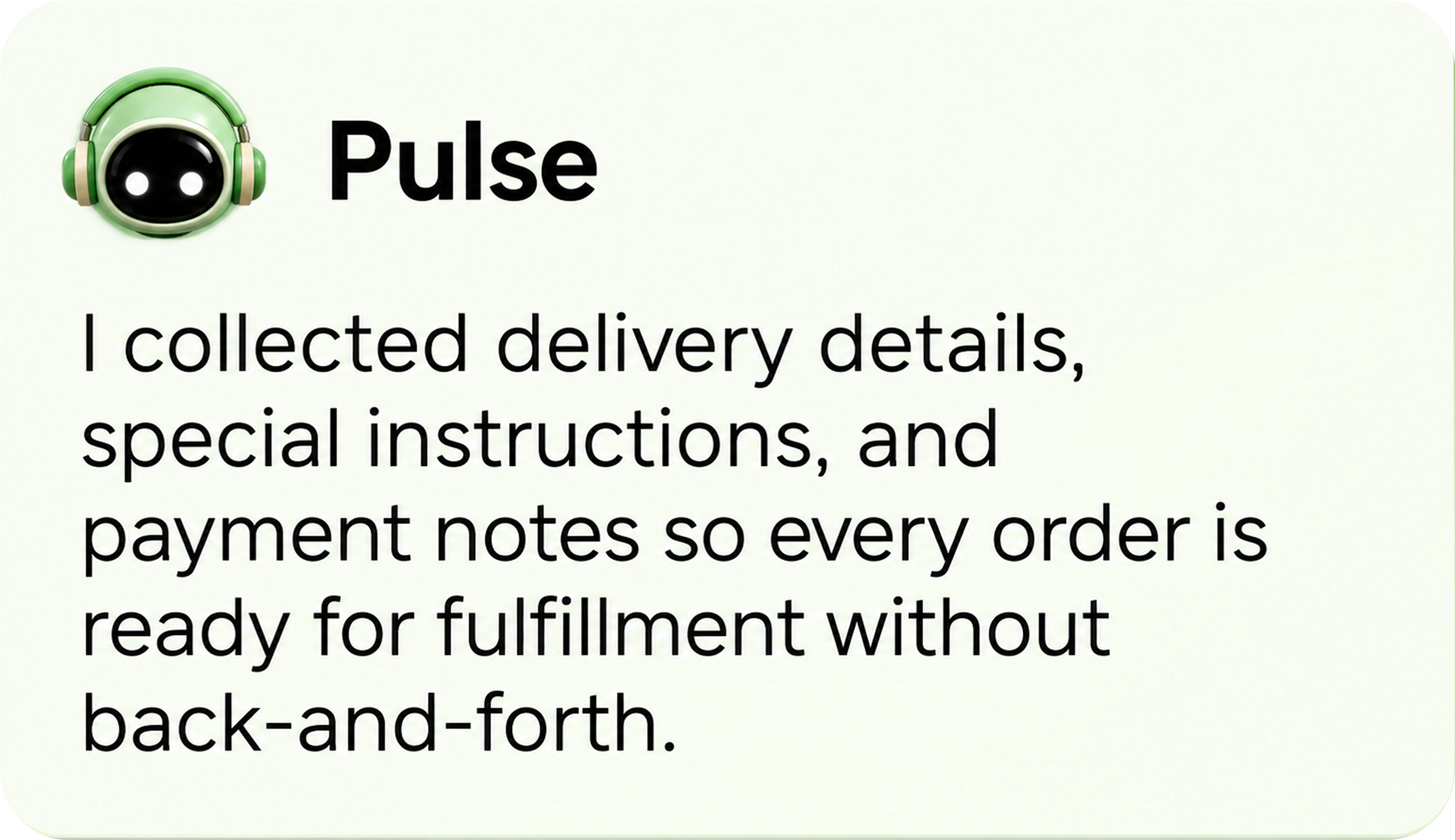 Pulse menu browsing